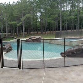 sturdy swim pool fence posts