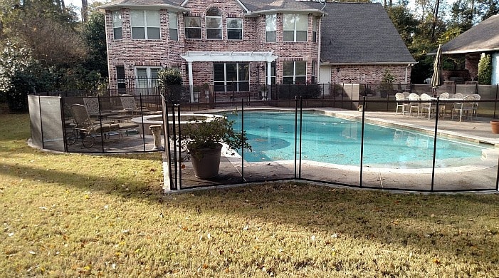 best removable pool fence in houston so email us