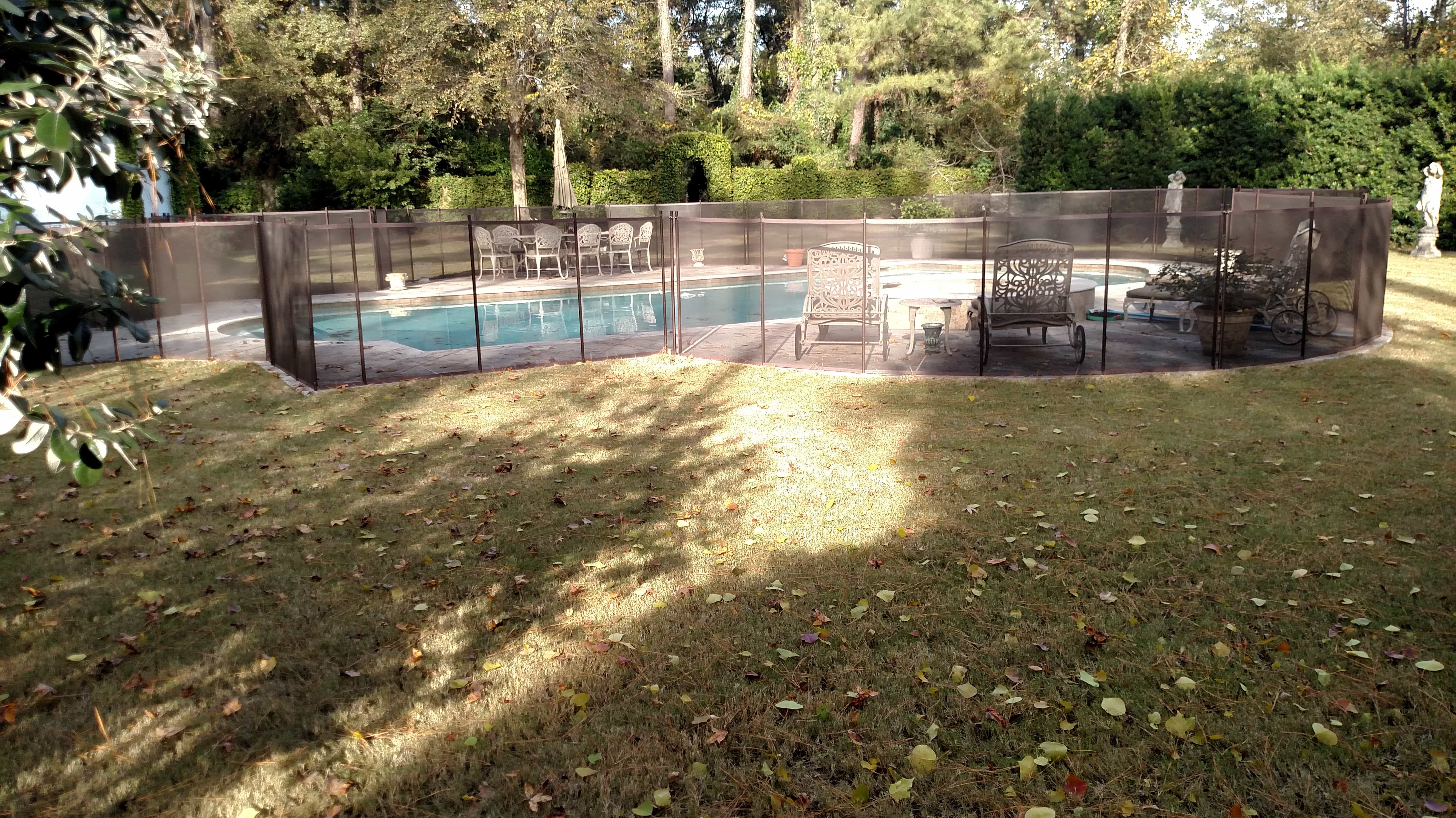 best pool fence houston tx materials