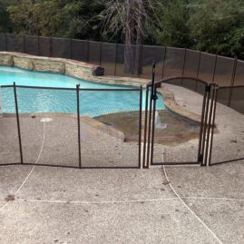 new swimming pool fence in houston