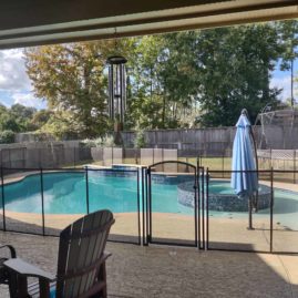 really safe swim pool fence