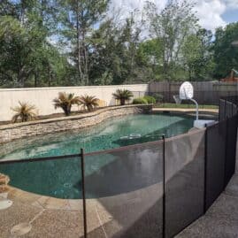 inexpensive pool fence in houston texas