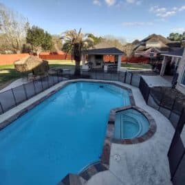 safest pool fence in houston texas