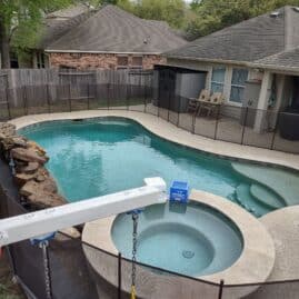 safety pool fence in spring texas