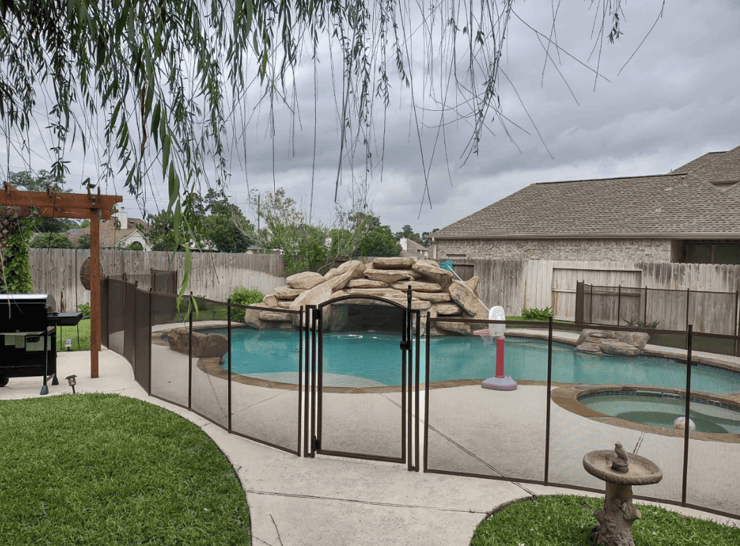 absolutely safe home pool fence