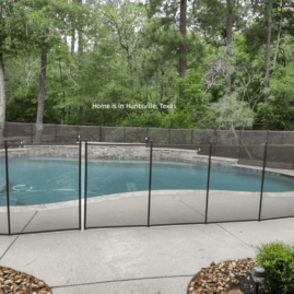 New Pool Fence Huntsville, Texas